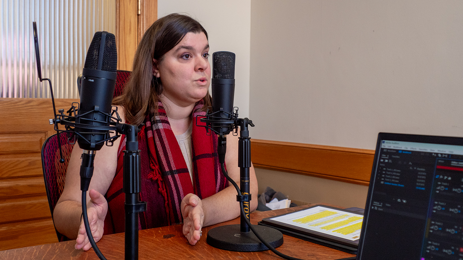 Haley Kottler of Kansas Appleseed, an advocacy organization that tracks food-assistance policy. File photo, 2024.